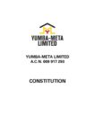 Yumba-Meta Constitution